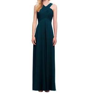 Bill Levkoff Navy Bridesmaids Dress